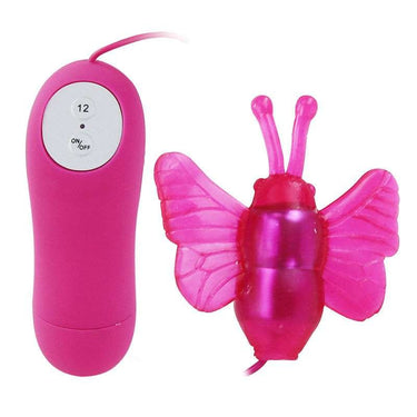 Stimolatore a Farfalla Vibrante con 12 Funzioni, Viola Elegantemente Intenso